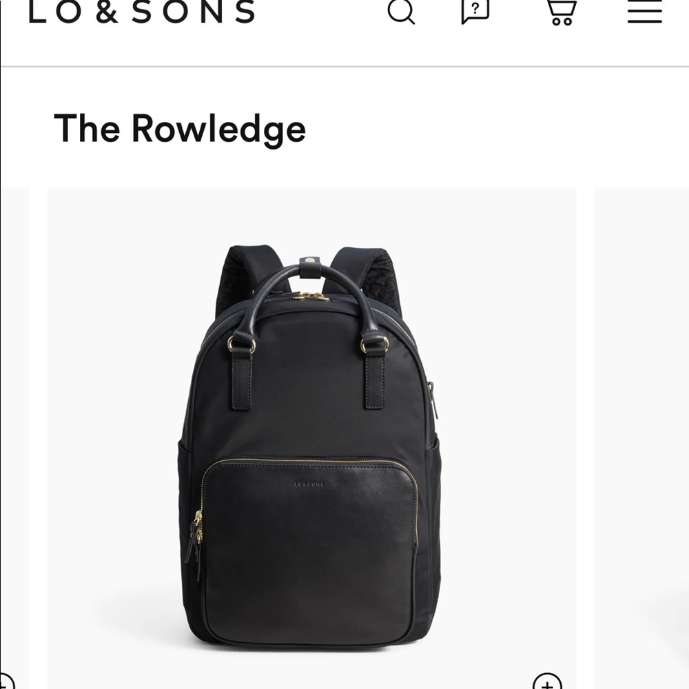 Lo and Sons Rowledge backpack